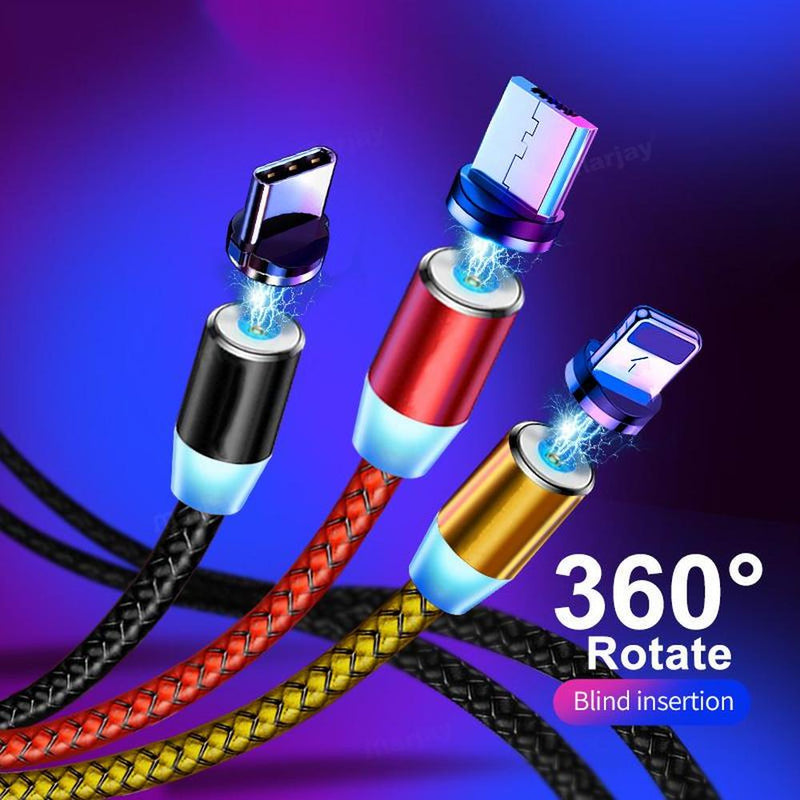 Magnetic Charging Cable 3 in 1